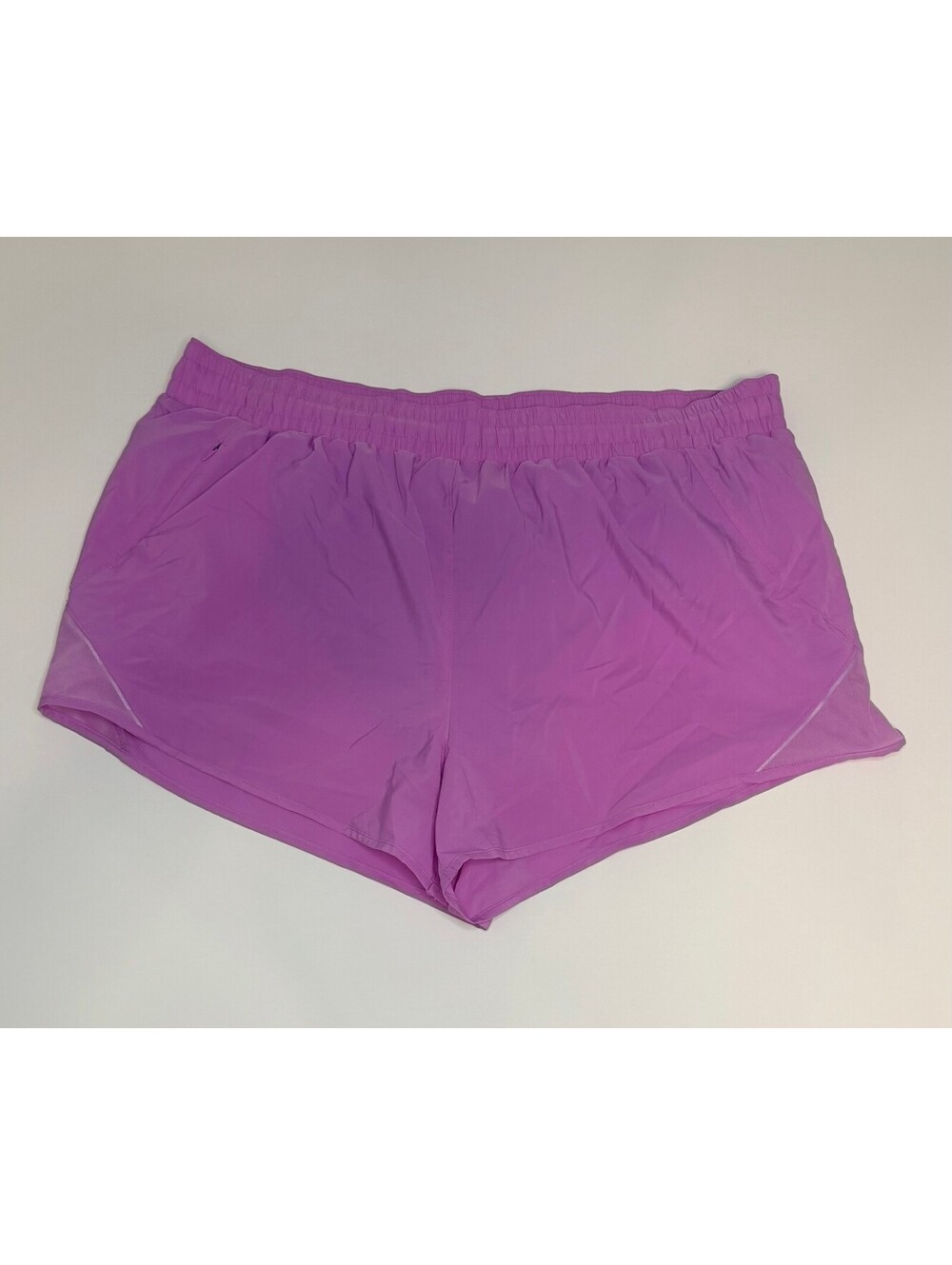 Hummel Women's Athletic Shorts Purple Size XXL